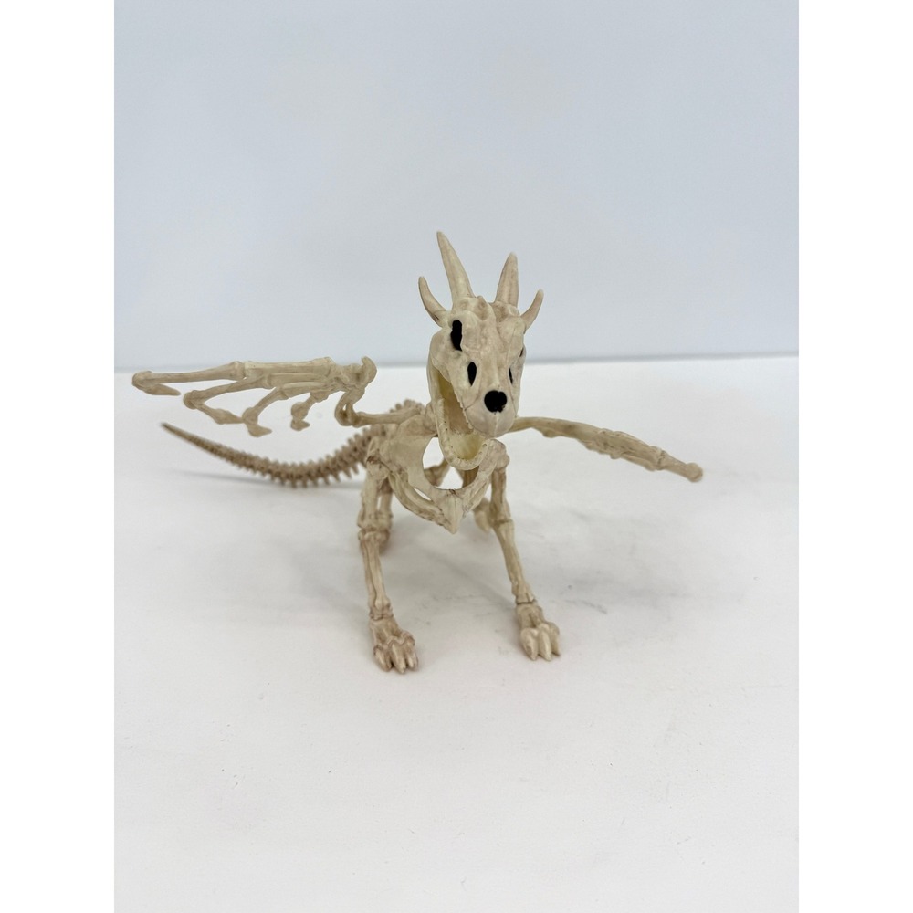 Halloween Dragon Skeleton Decoration Figurine Creepy Spooky Prop‎